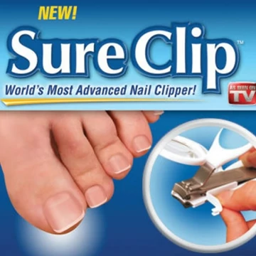 Körömvágó csipesz LED világítással (Sure Clip)
